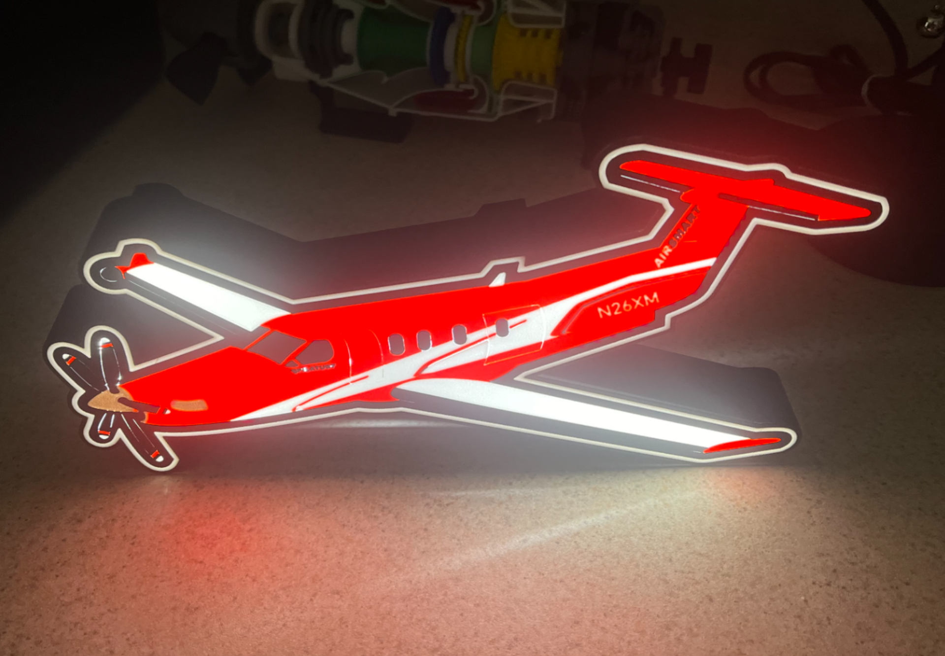 Pilatus PC-12 Light Box