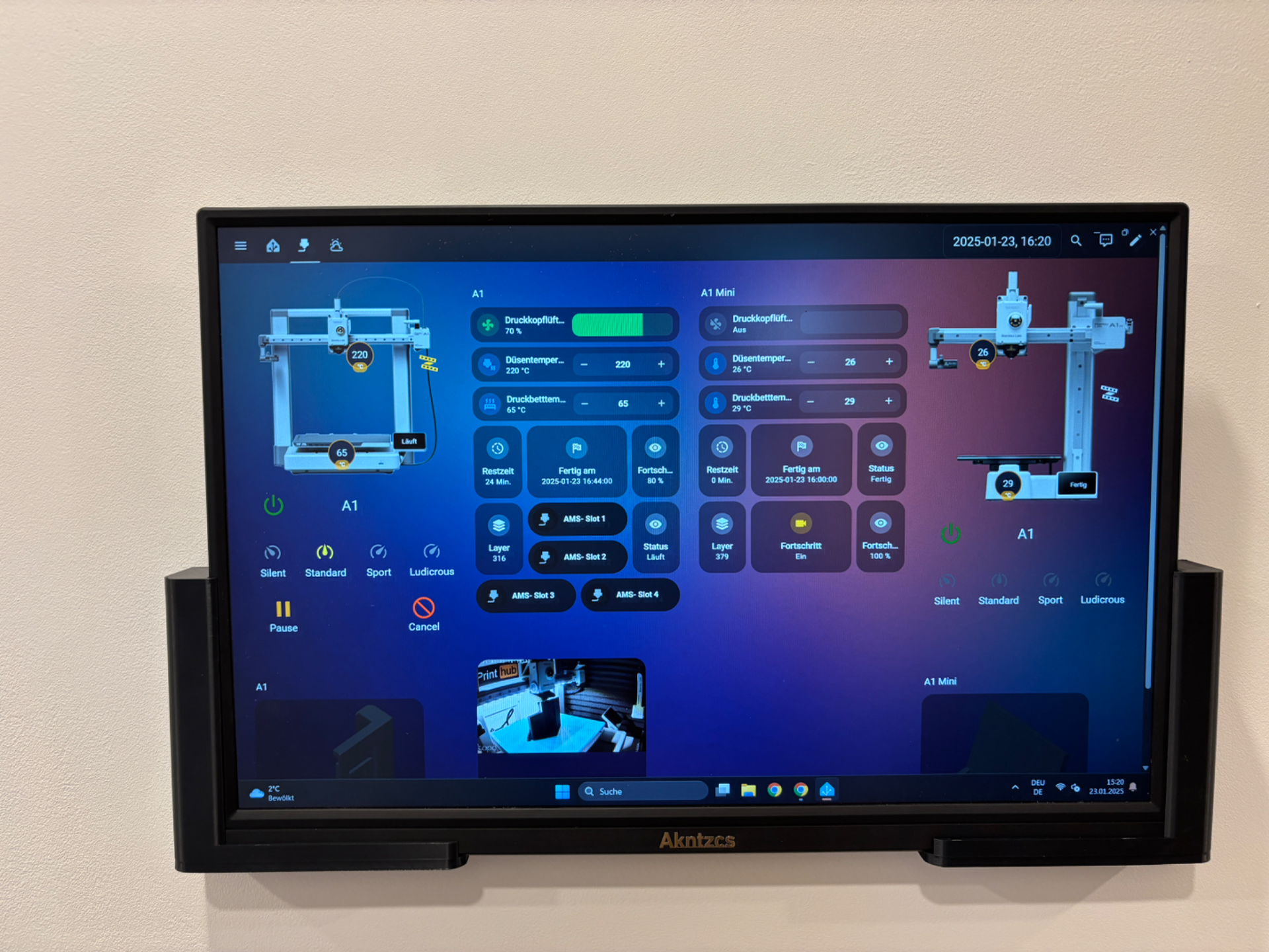 Monitor Wandhalterung
