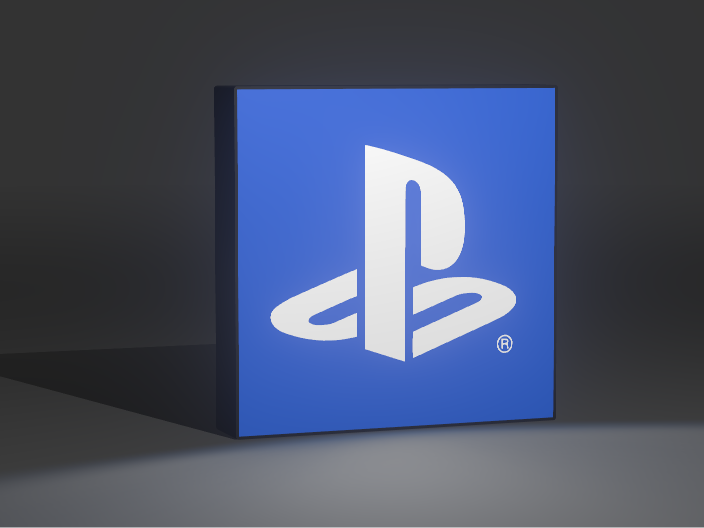 Playstation logo lightbox