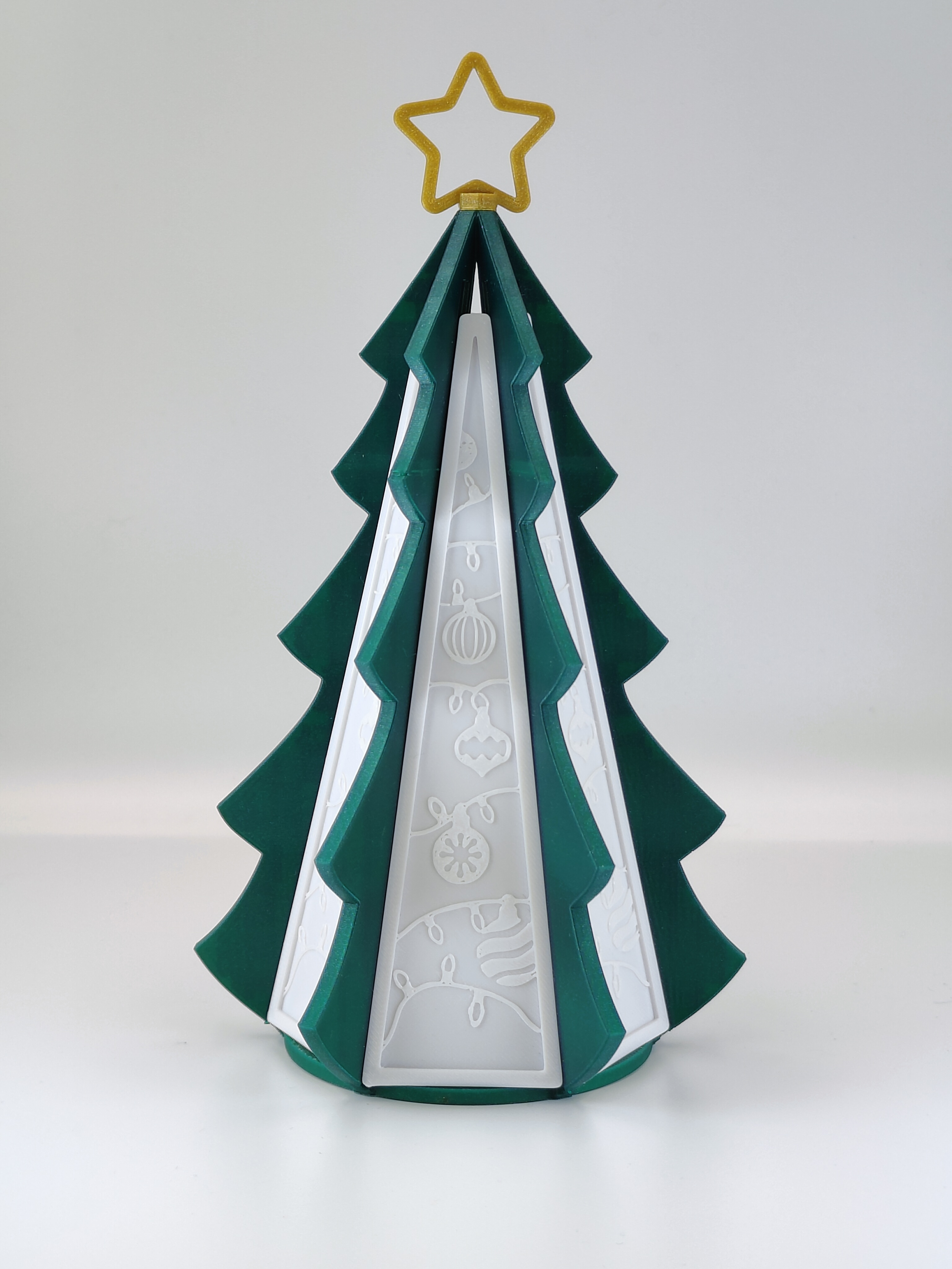 Christmas Tree Tealight Shade
