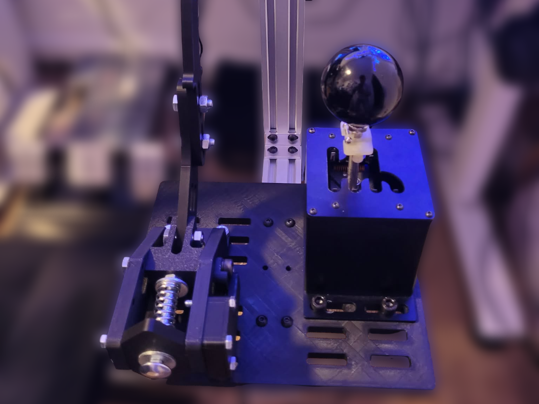 Mounting Plate for PC Handbrake and Gear Shifter