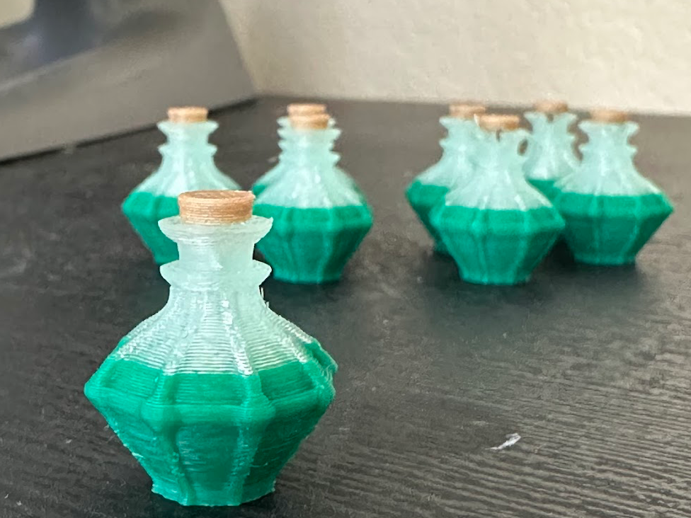 Tiny Potion Bottle Trinket