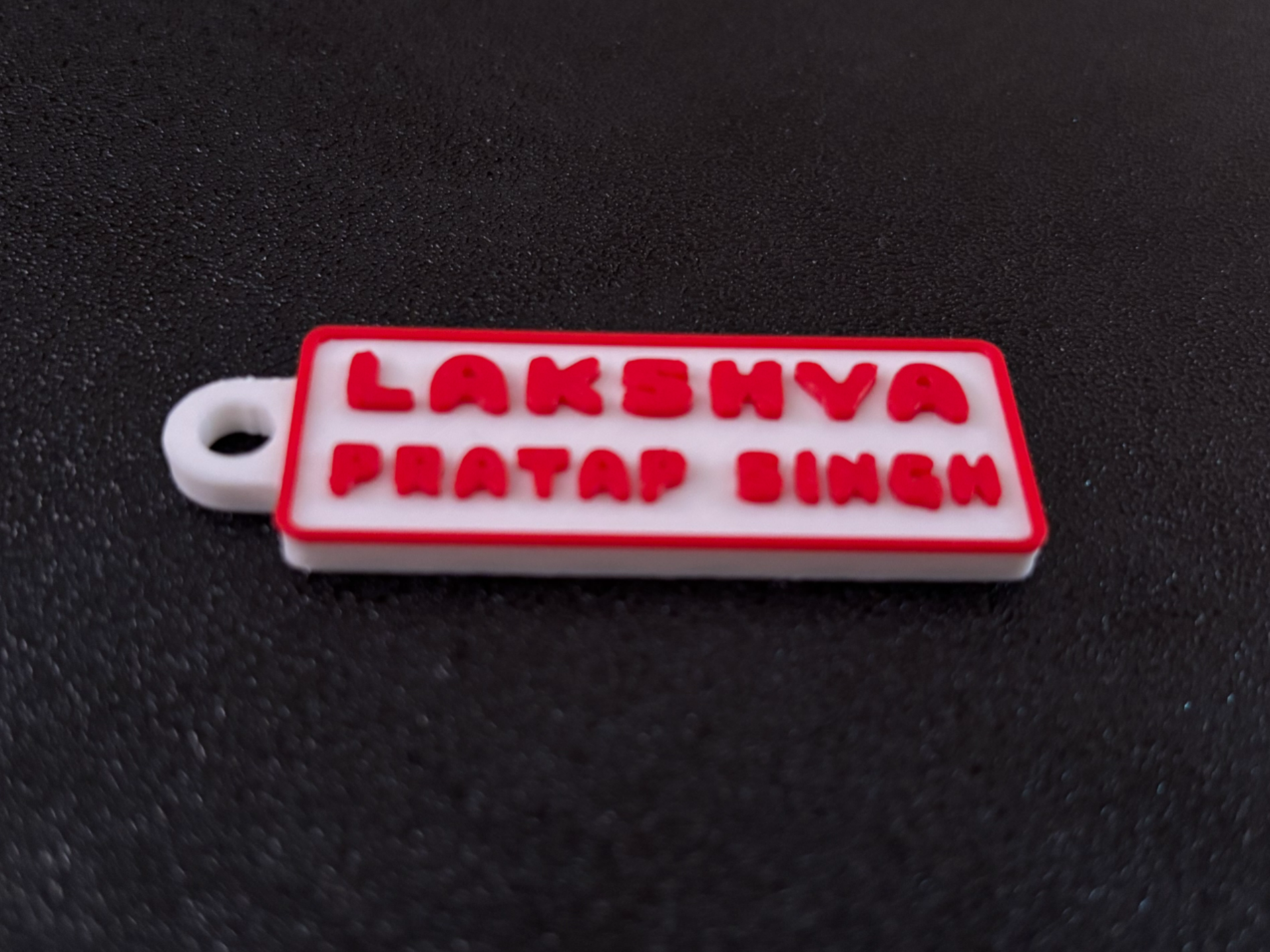 Cutomizable name keychain