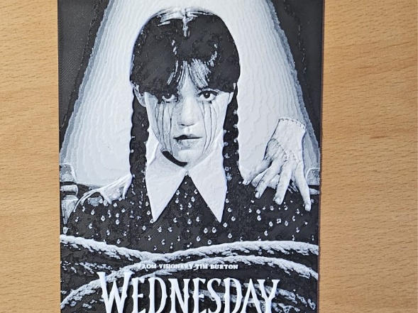 wednesday addams  Miercoles - Hueforge