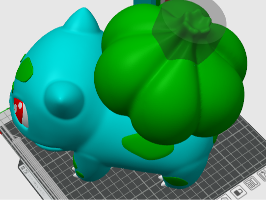 Bulbasaur plant holder