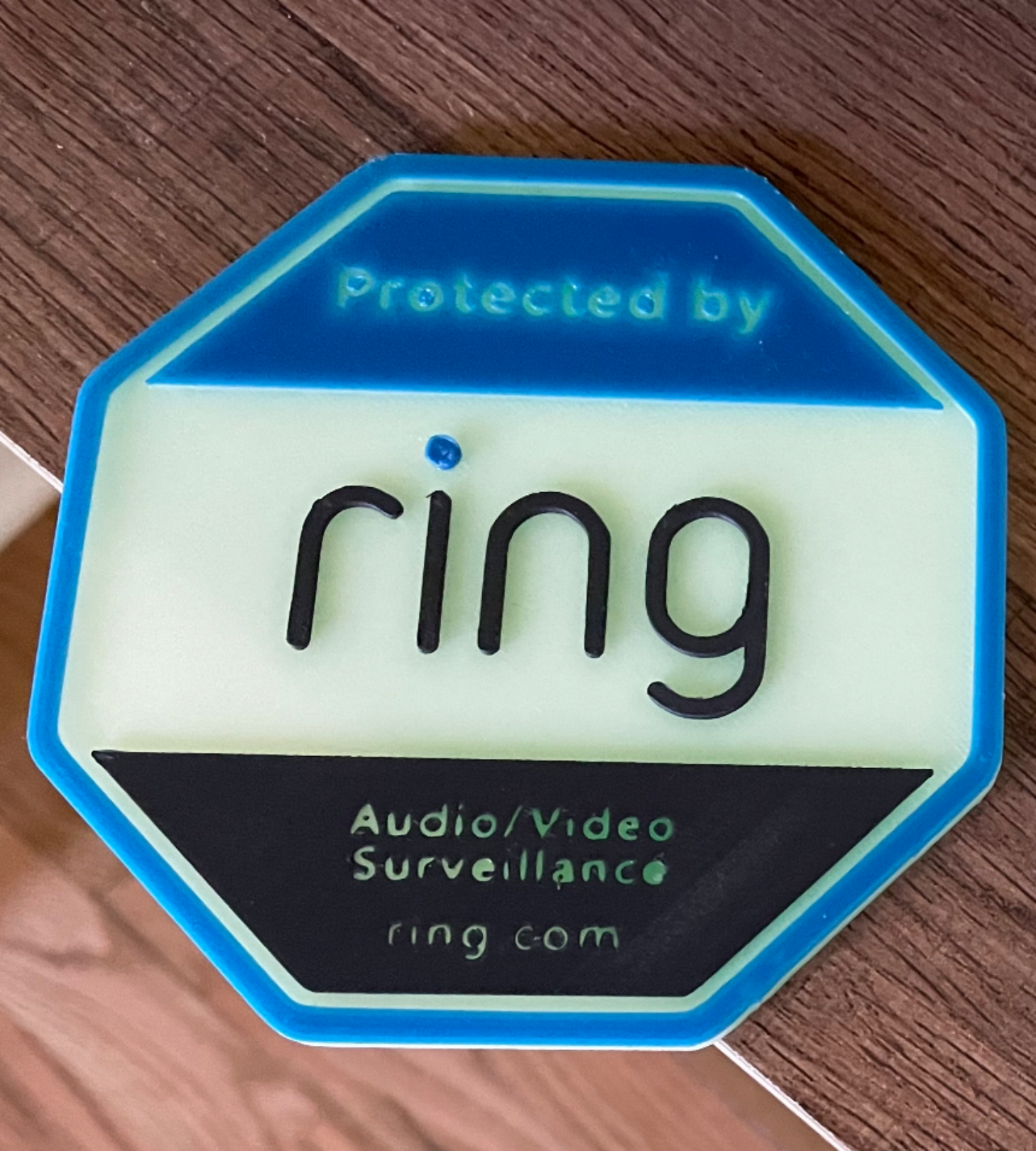 Ring Security Sign