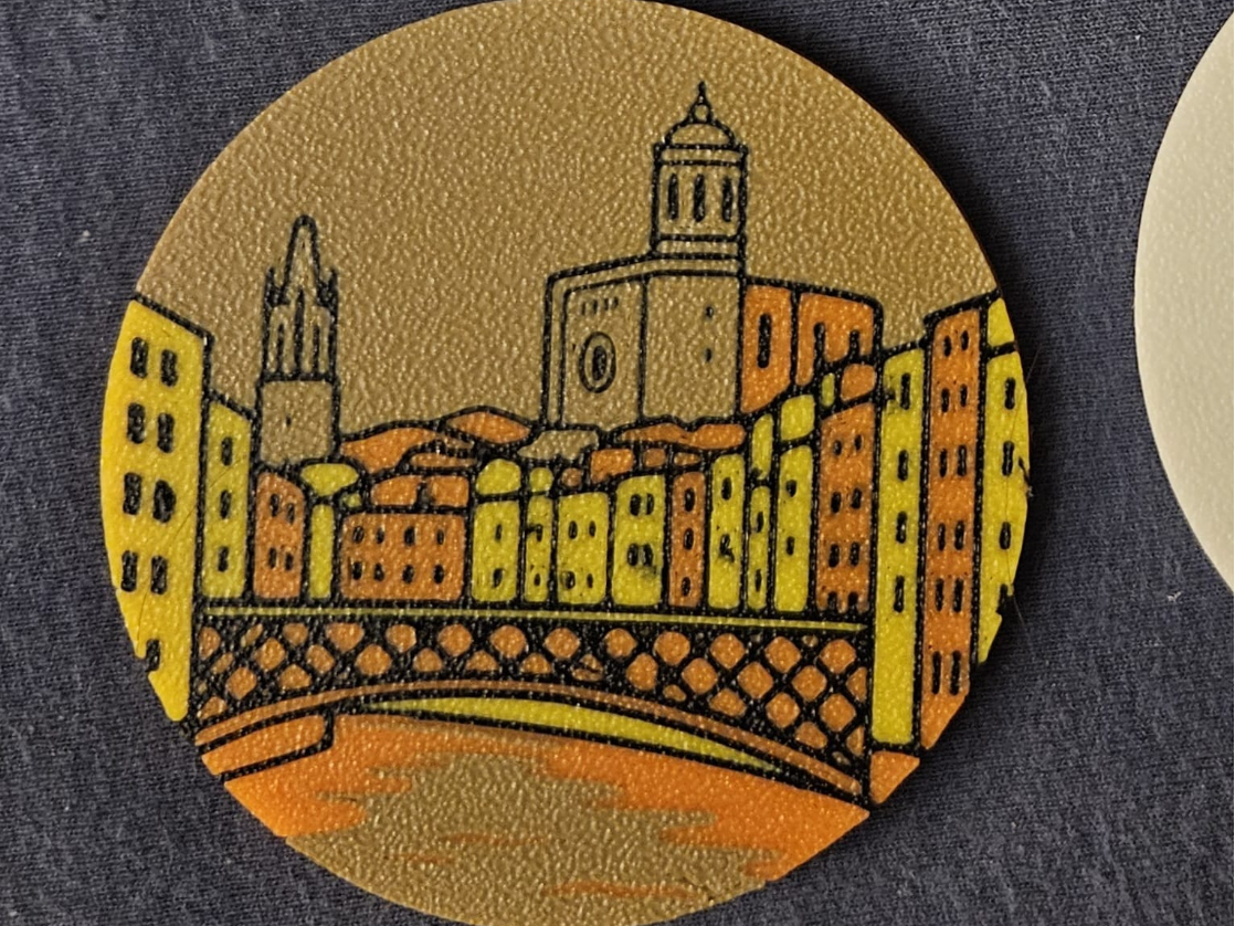 Girona posavasos