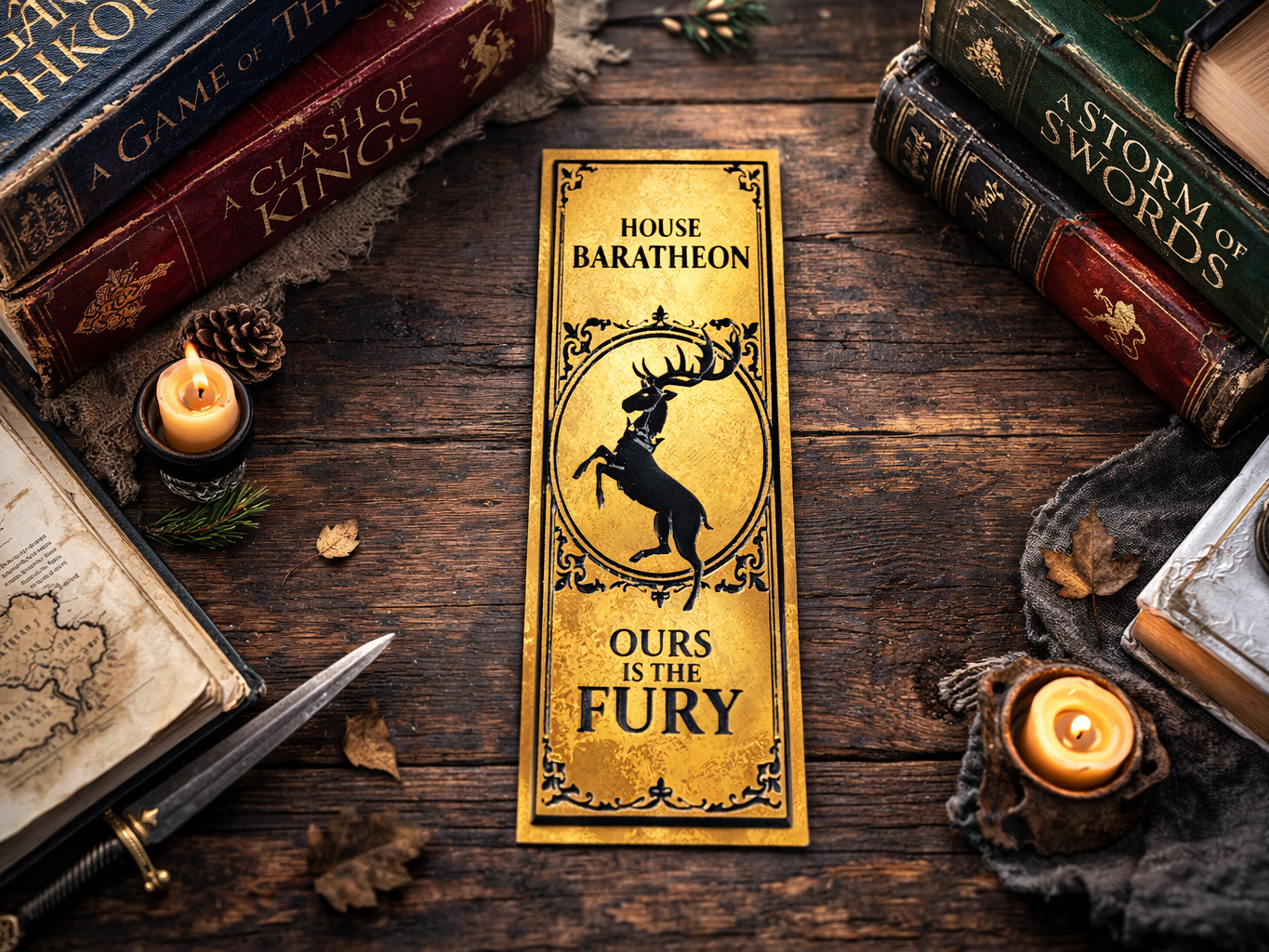 House Baratheon Book Mark - Game Of Thrones