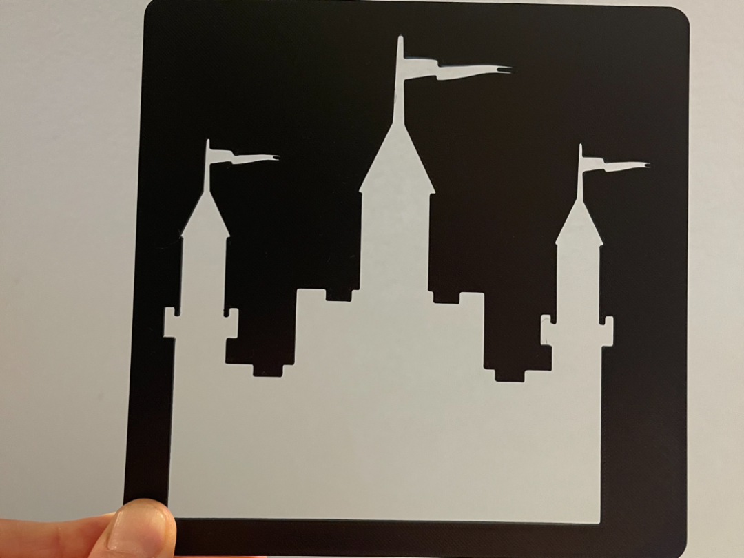 castle stencil