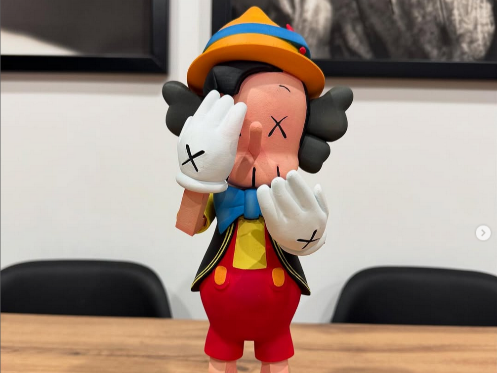 Kaws Pinocchio 55 and 28 cm