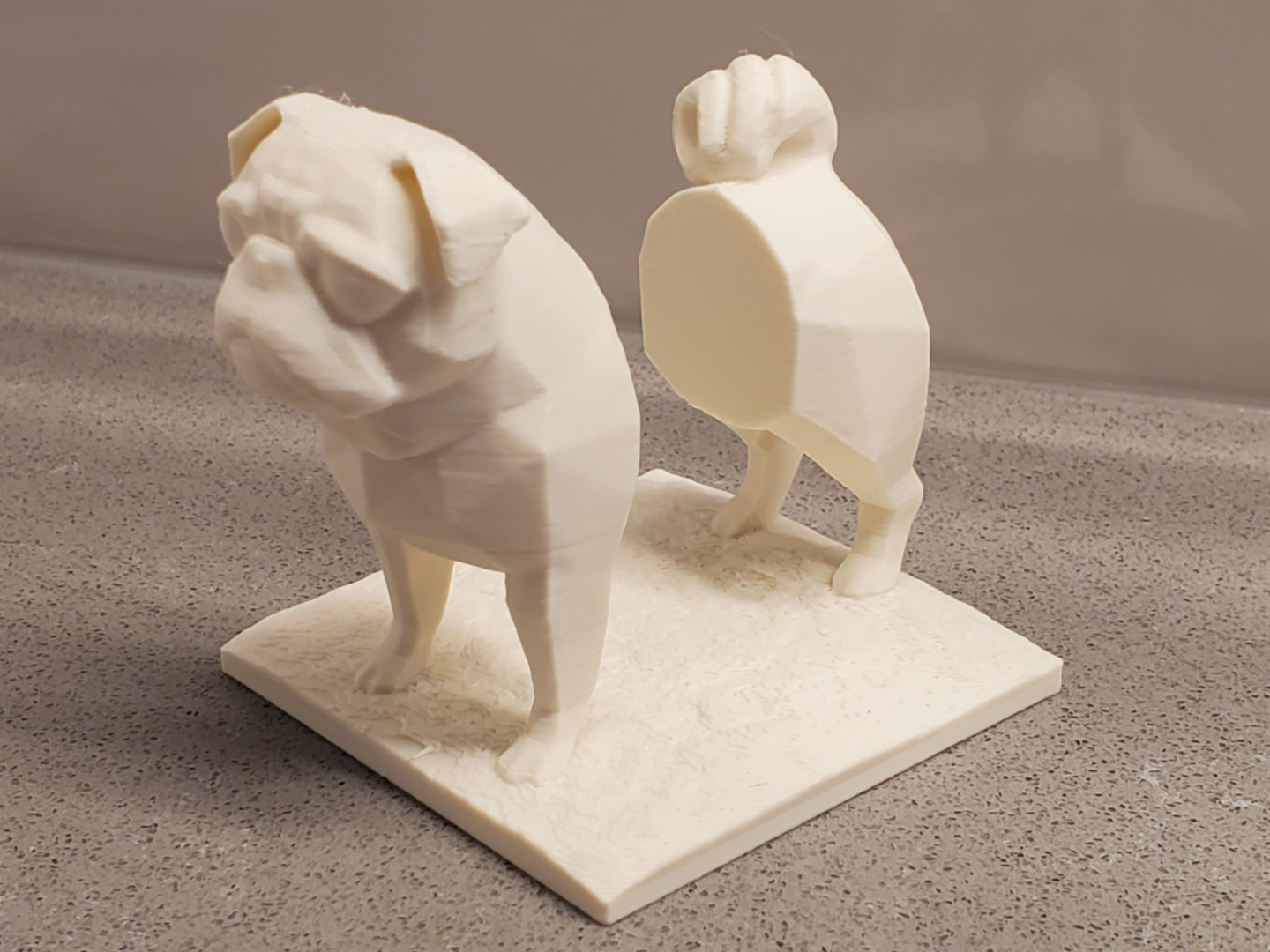 Pug Letter / Memo Holder