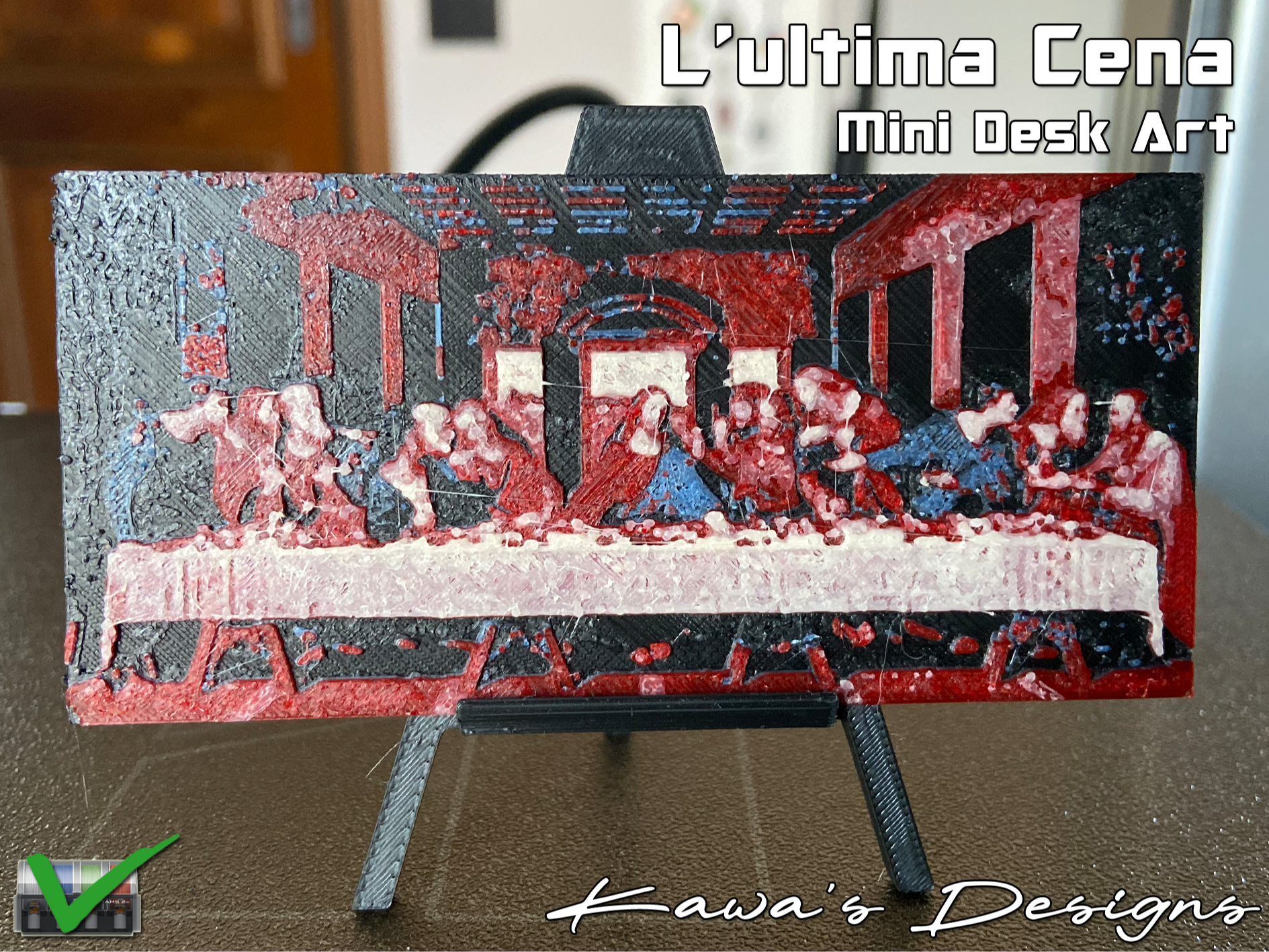 Mini Desk Art L'Ultima Cena (L. Da Vinci)