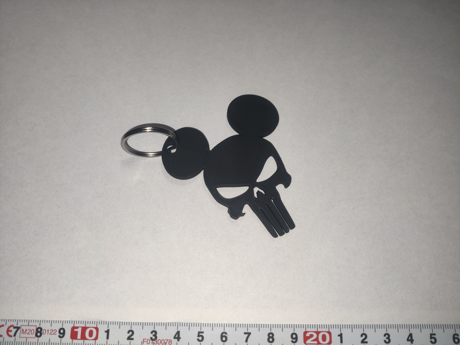Punisher Mickeymouse keychain