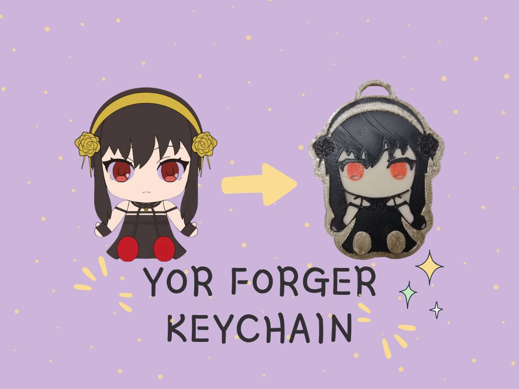 Yor Forger Keychain