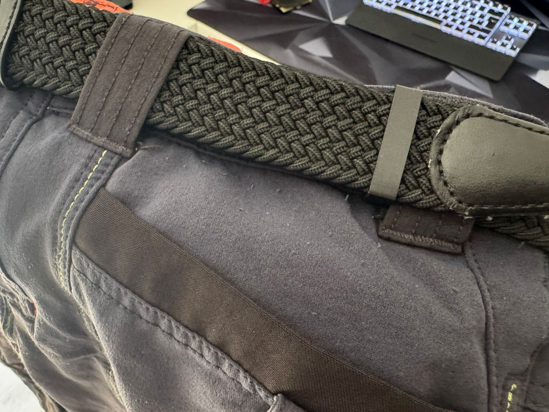 Gürtel Schnalle, Clip, Schlaufe TPU 38mm