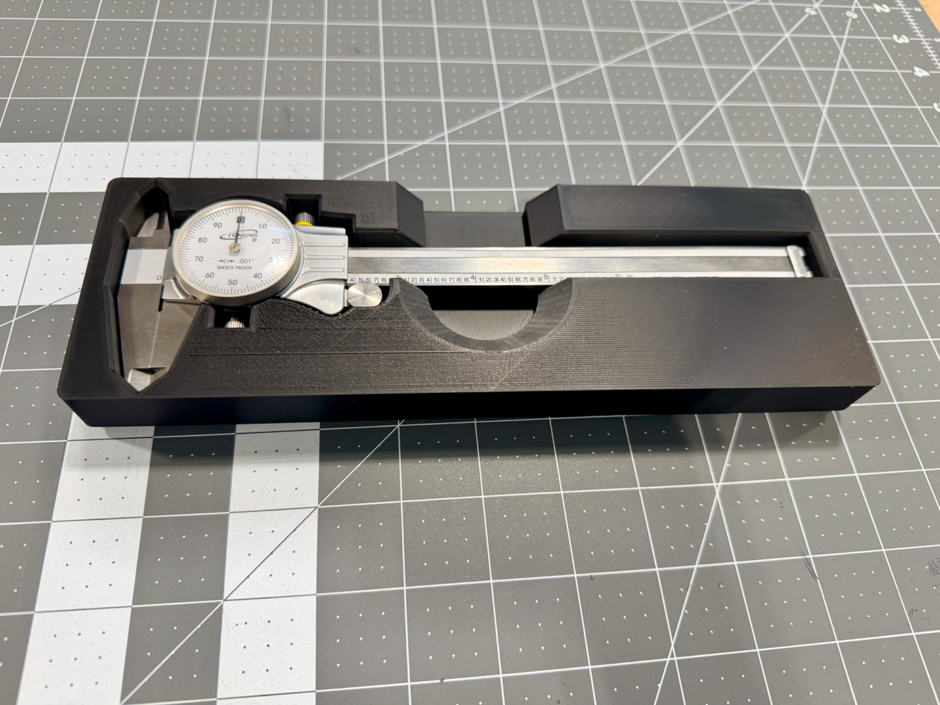 iGaging 6" Dial Caliper Gridfinity Storage