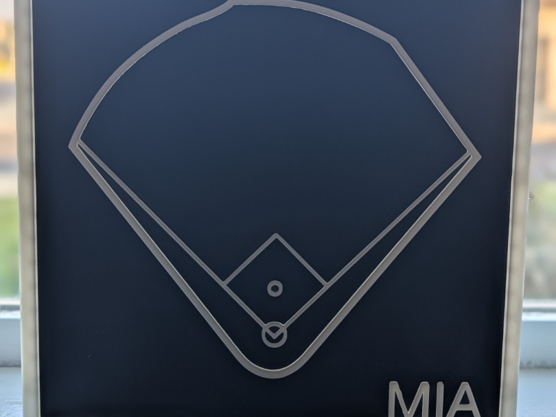 Miami Marlins LoanDepot Park Stadium Display