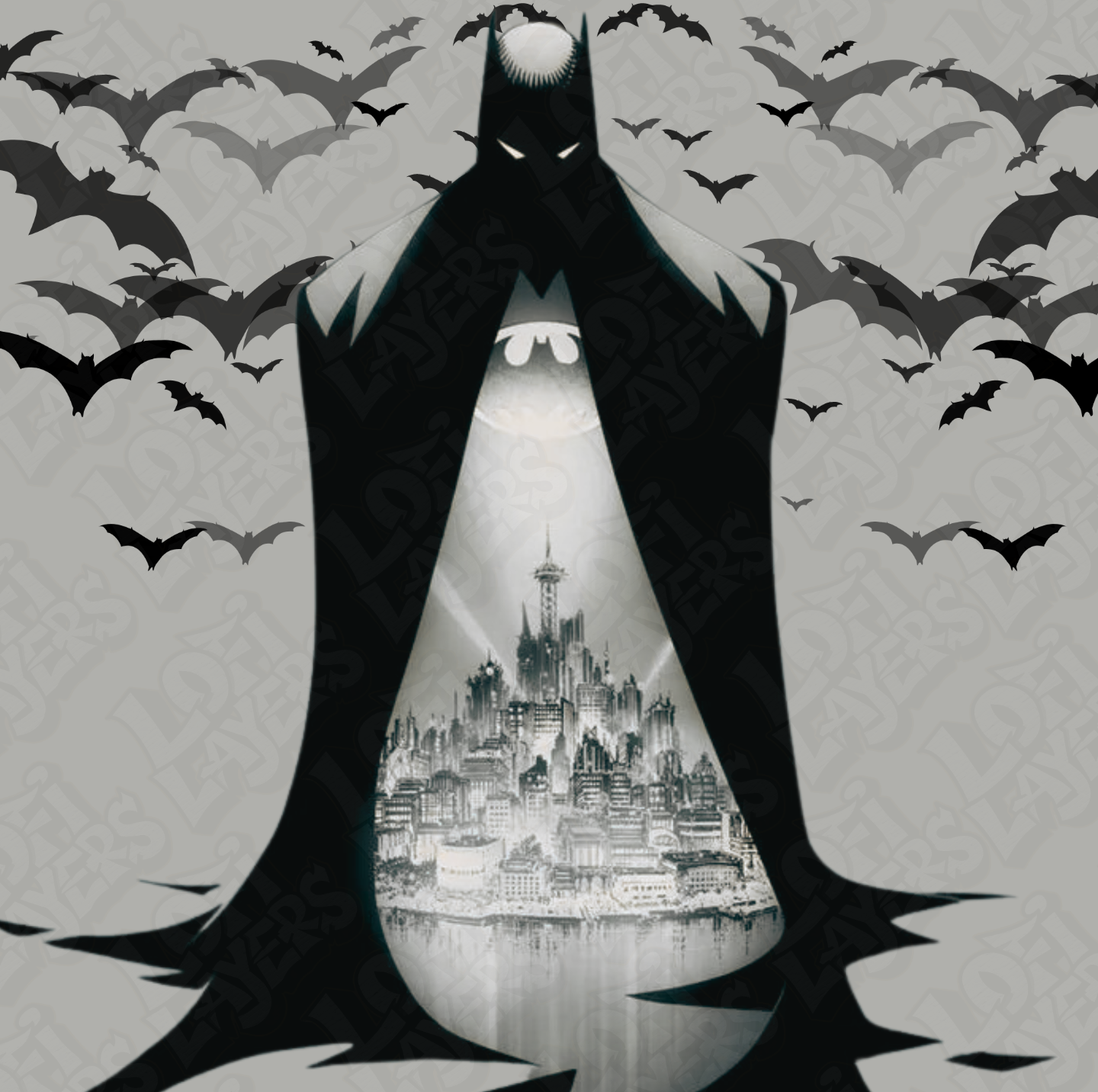 Batman Comic Cover Hueforge - Batman Vol 2 #51