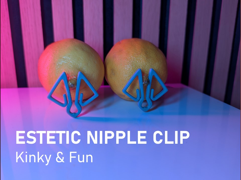 Estetic Nipple Clip - Kinky & Fun