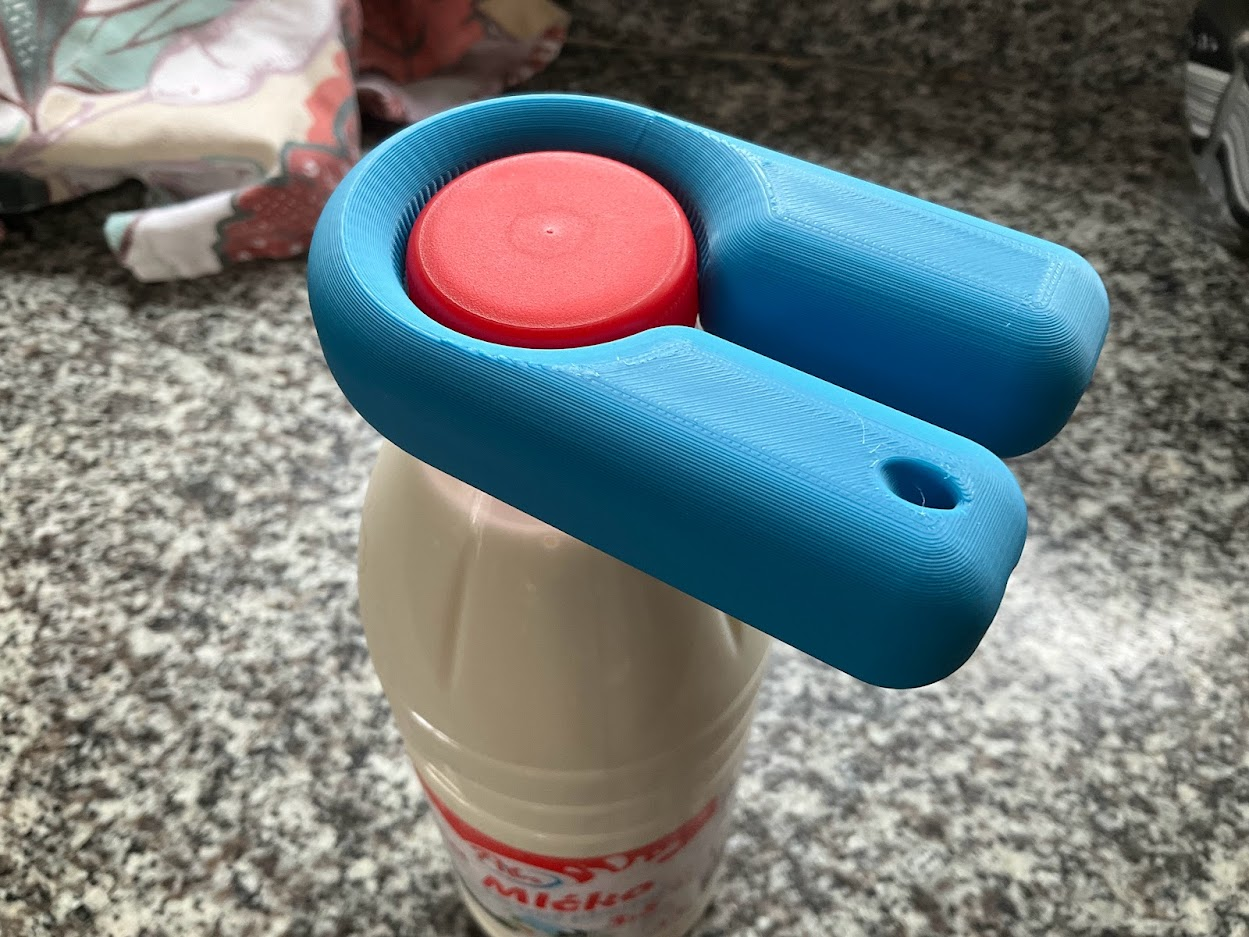 Milk bottle opener 40mm cup