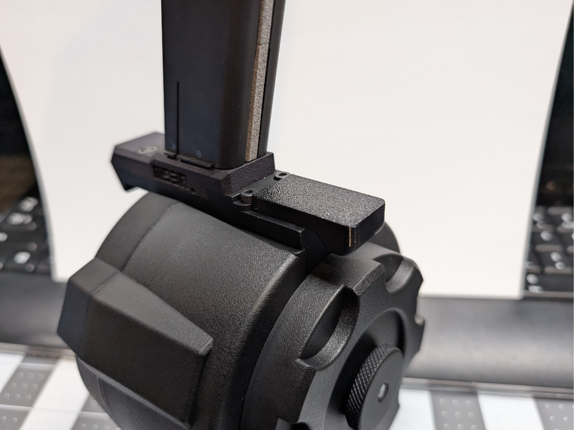 TAPP Airsoft HPA Tapped Drum Mag Lid