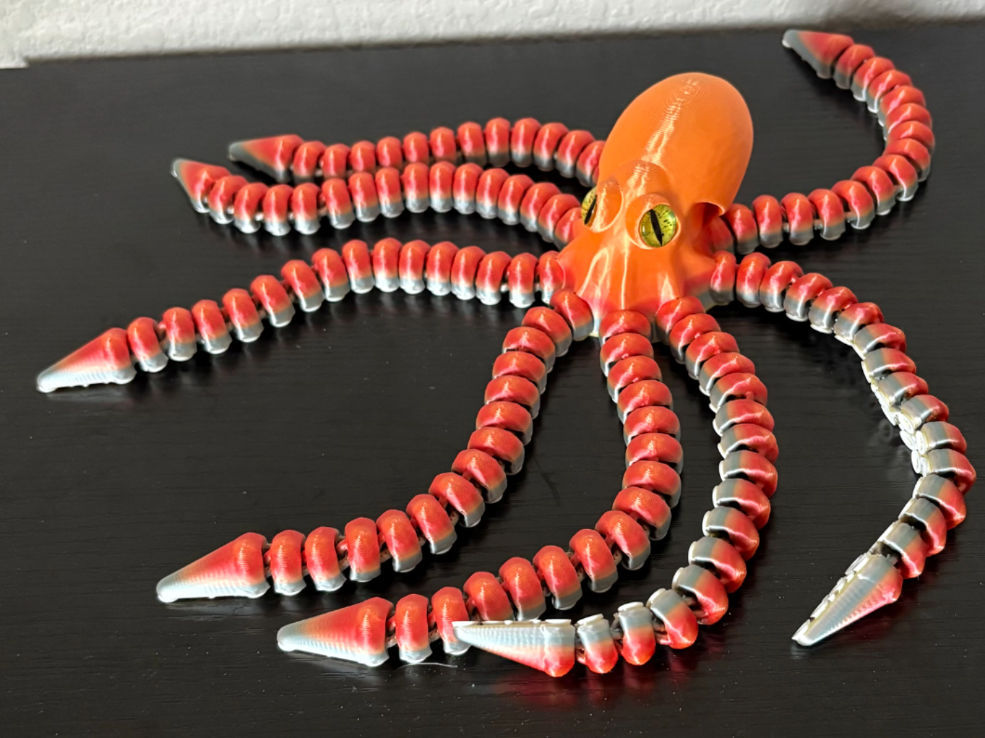 Articulated Octopus 12MM eyes - Print  In Place