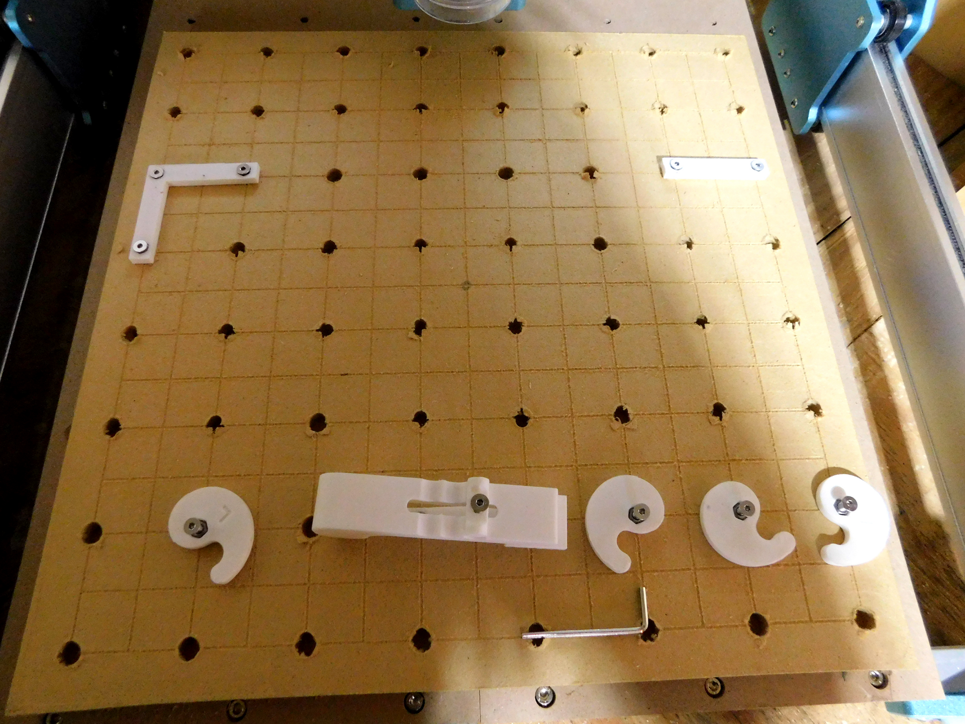 CNC 10mm Doghole Clamp Set 5mm Thickness