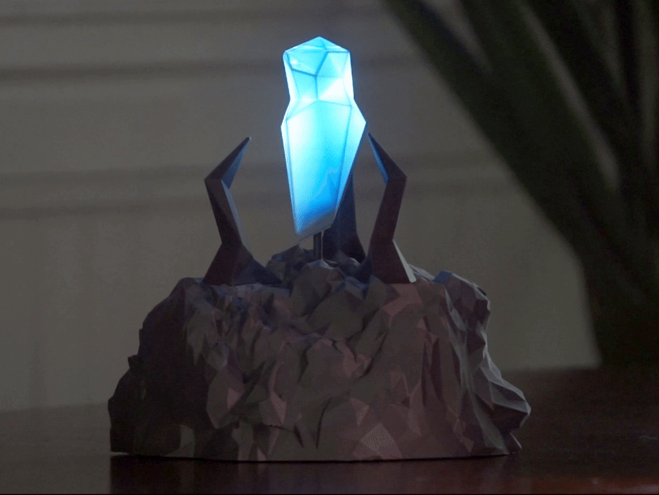 Asheron's Call Lifestone - Rotating Desk Lamp