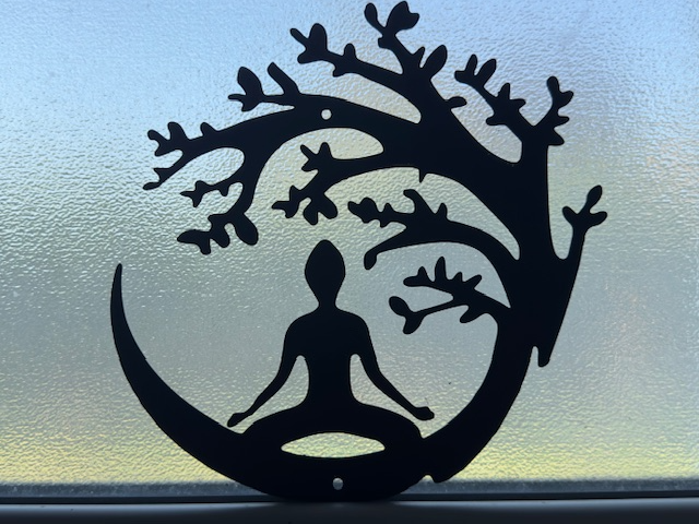 Buddha and tree