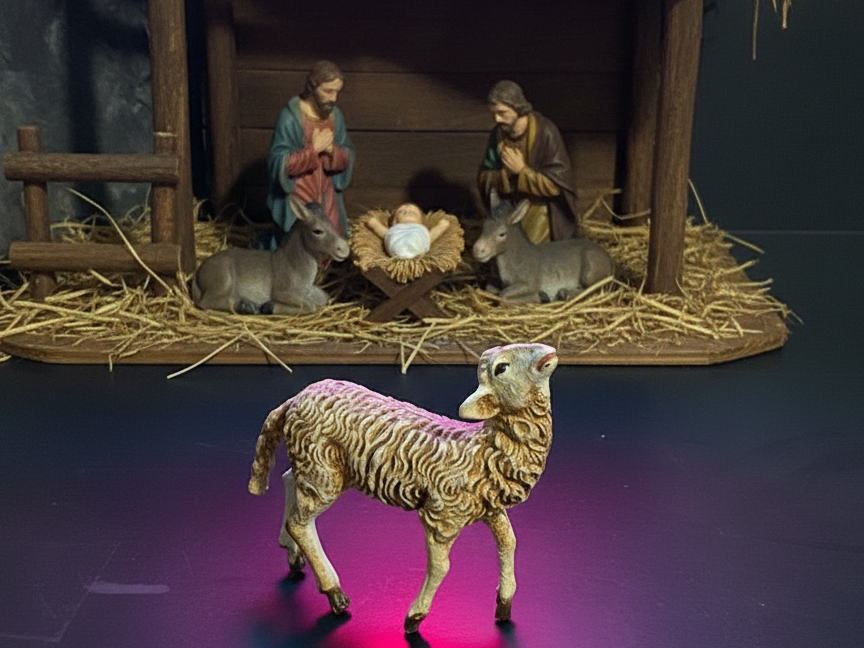 Figura de Oveja – Belén / Pesebre