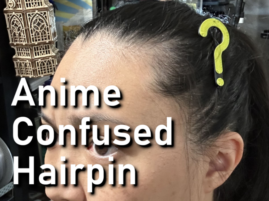 Anime Confused Pin