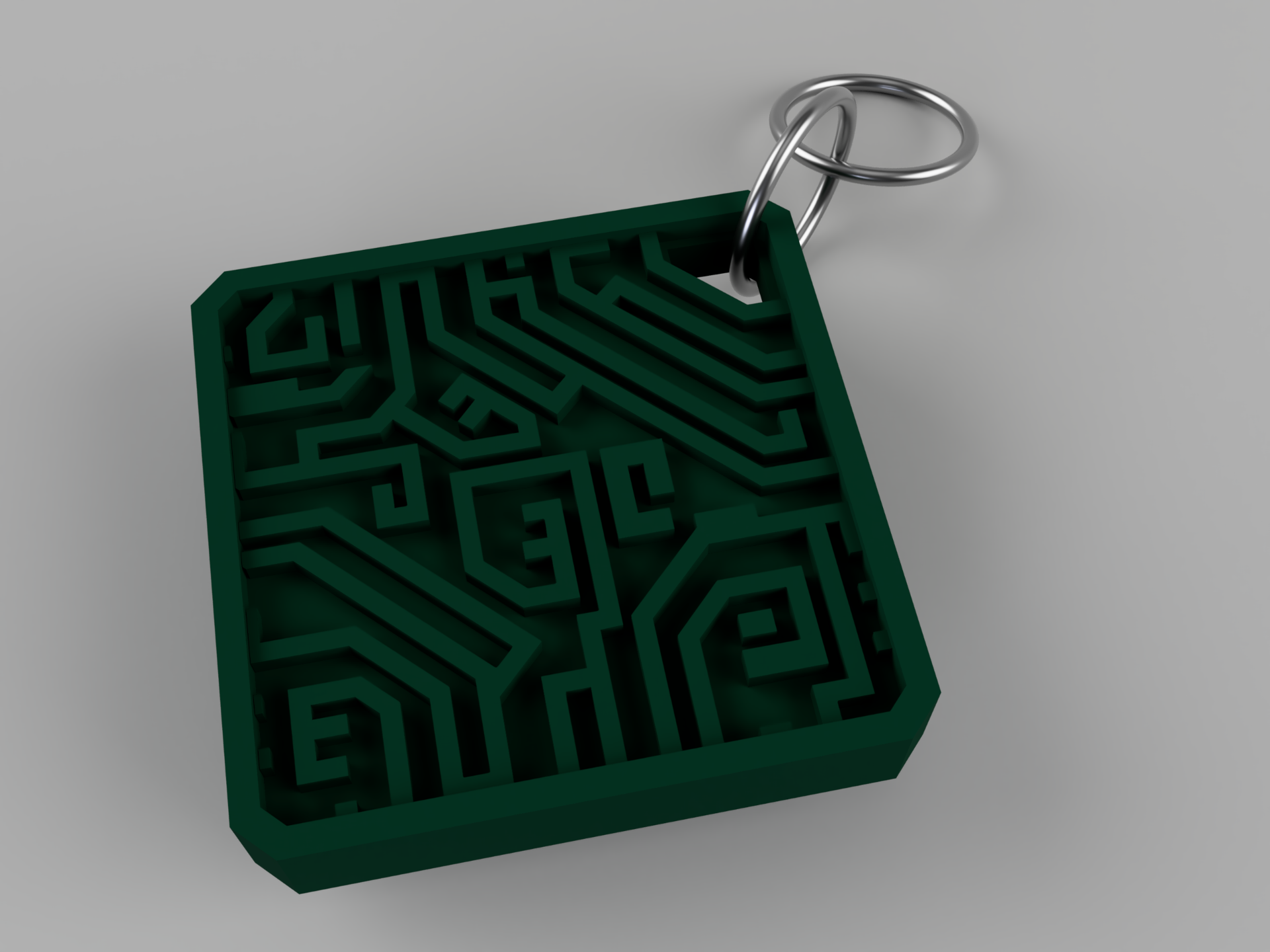 Subnautica Precursor Keychain