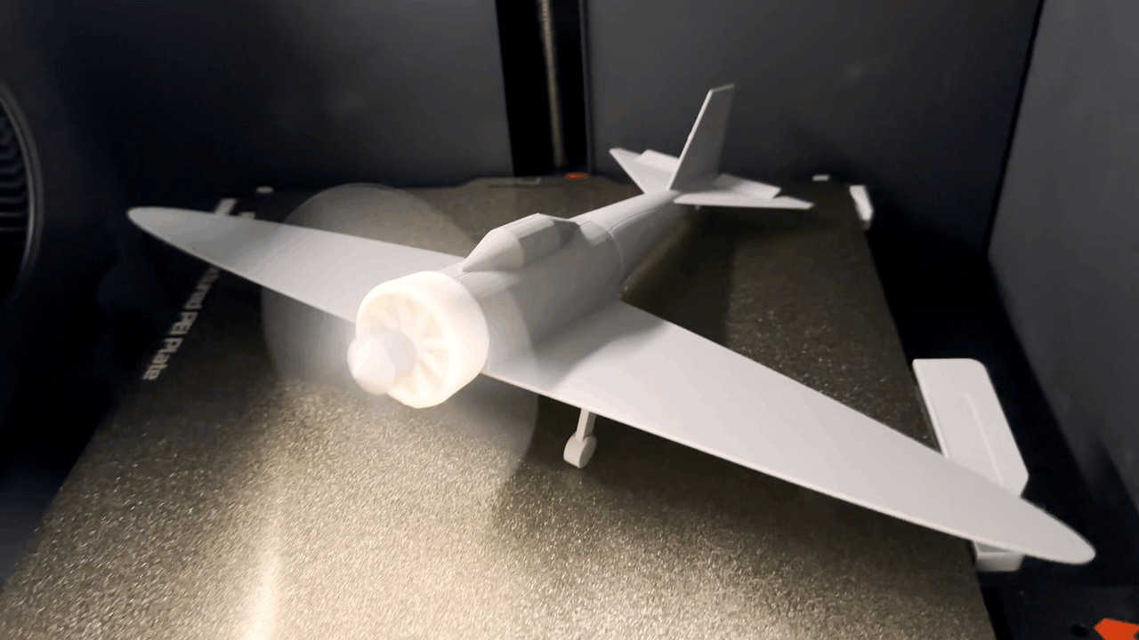 Rubber Band Powered Propeller Plane