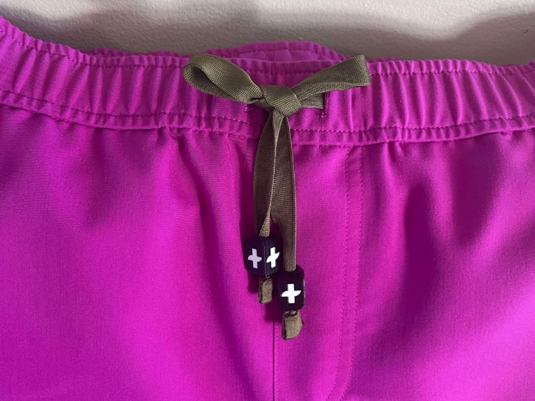 Figs Scrub Pants Drawstring beads