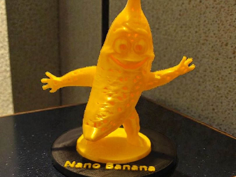 Nano Banana: From AI Prompt to 3D Reality!