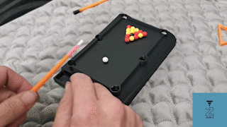 Desktop Pool Table + Accessories - No Support Needed