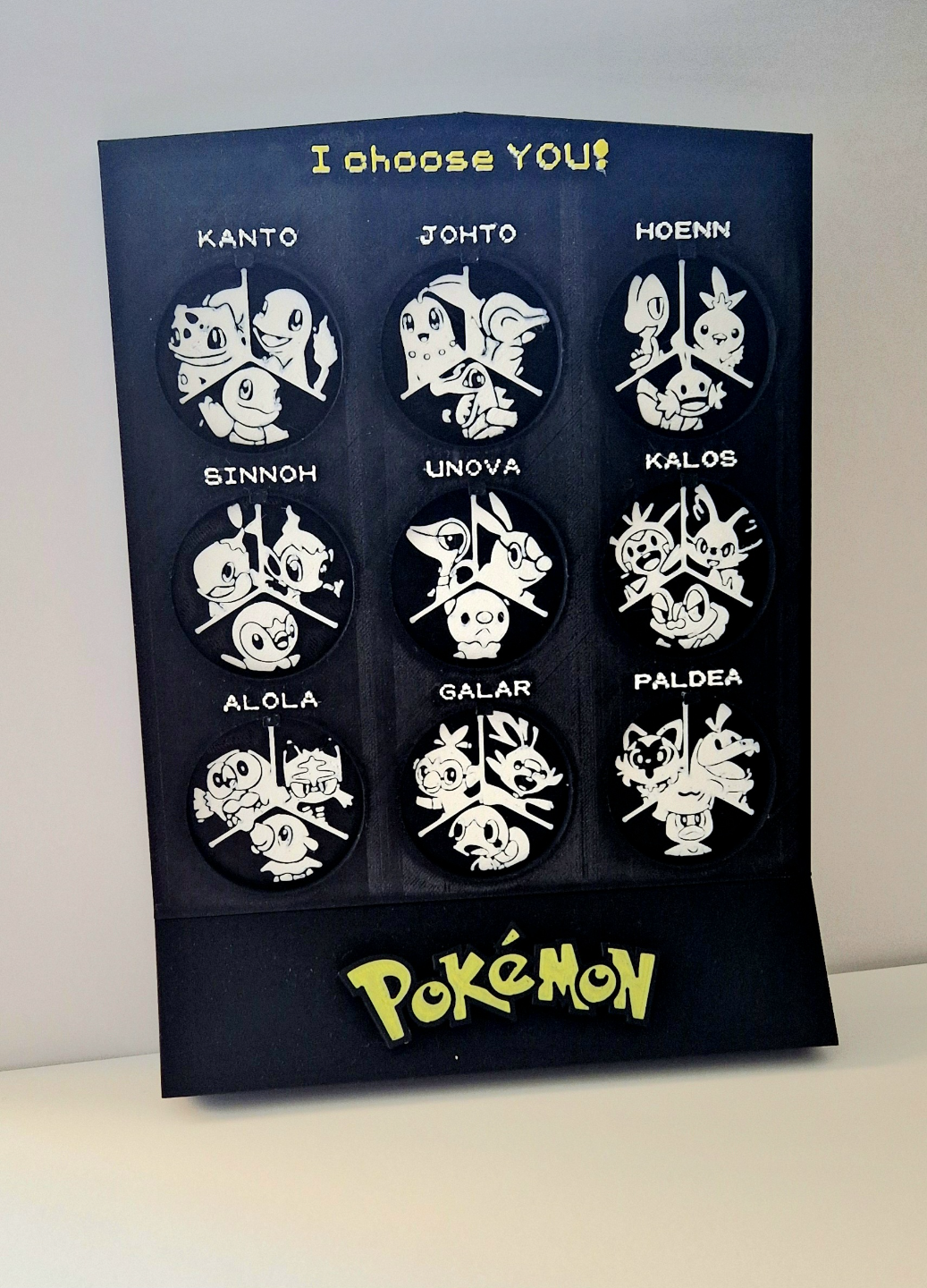 Pokemon Coin Showcase - STARTERS (I choose you)