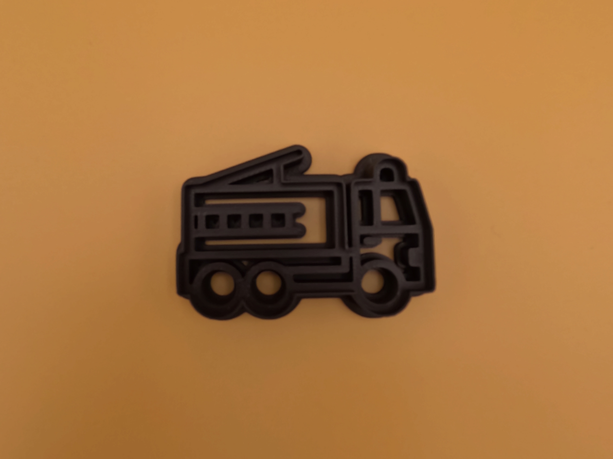 Firetruck Cookie Cutter