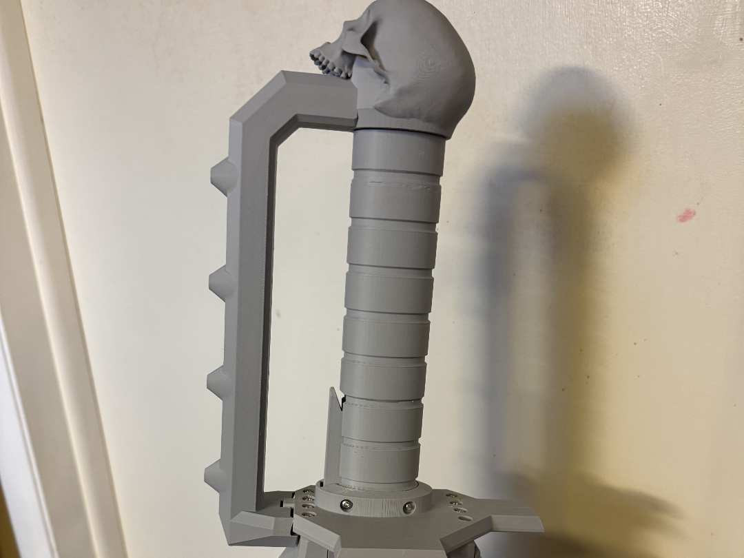 Grimdark Inspired Chainsword Full Handguard Mod