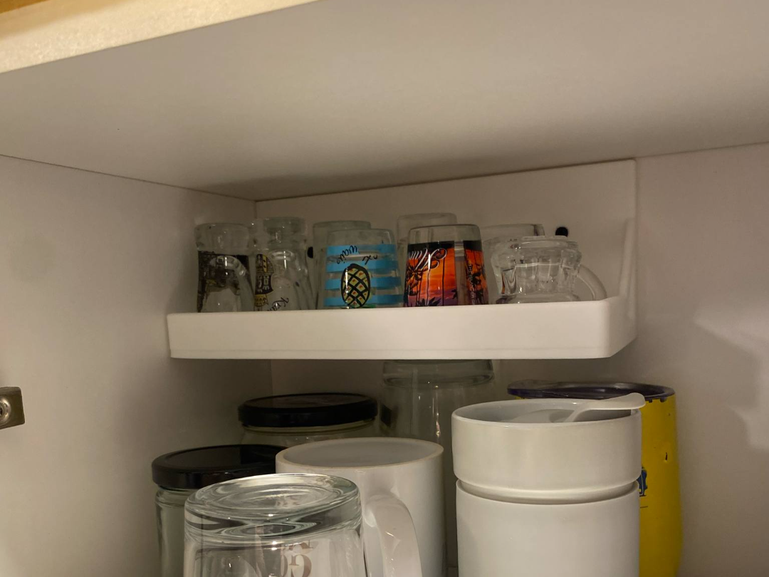 Shot Glasses Floating Shelf