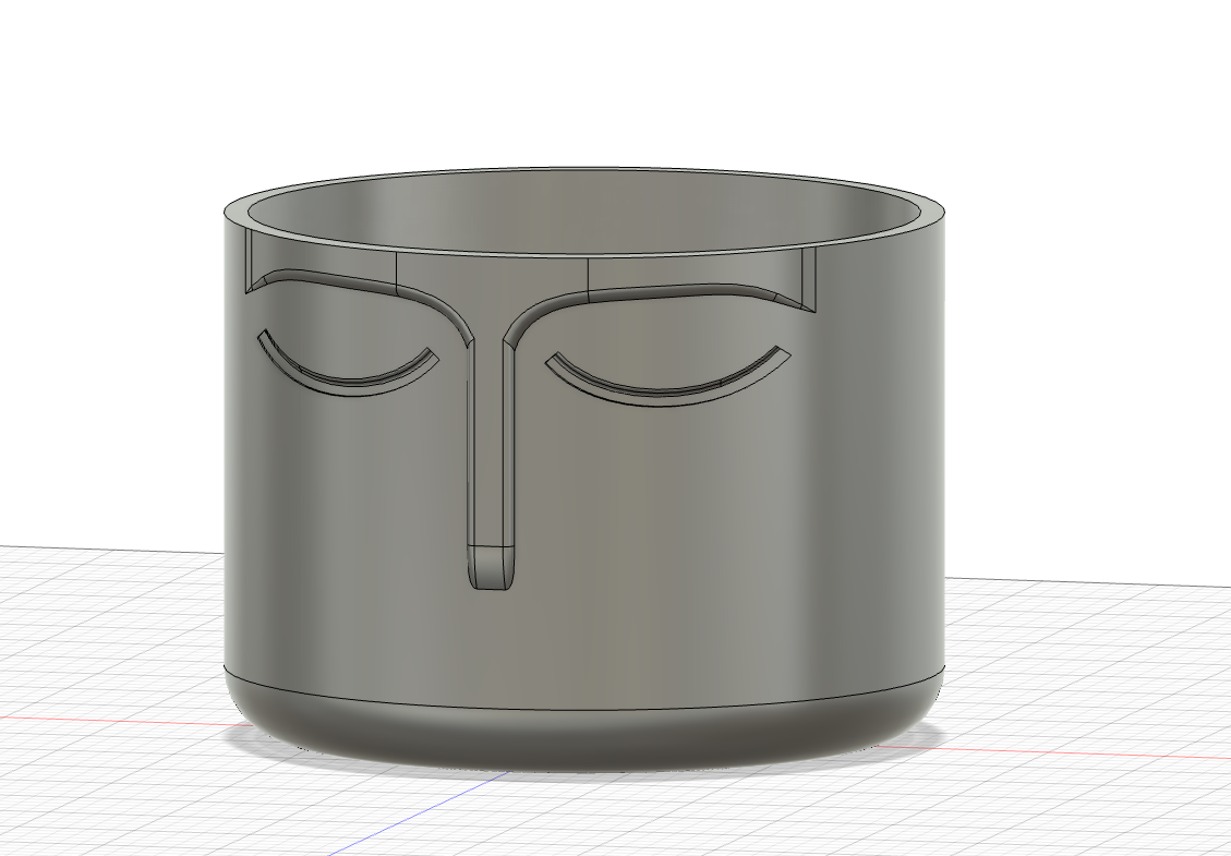 Nordic pot vase