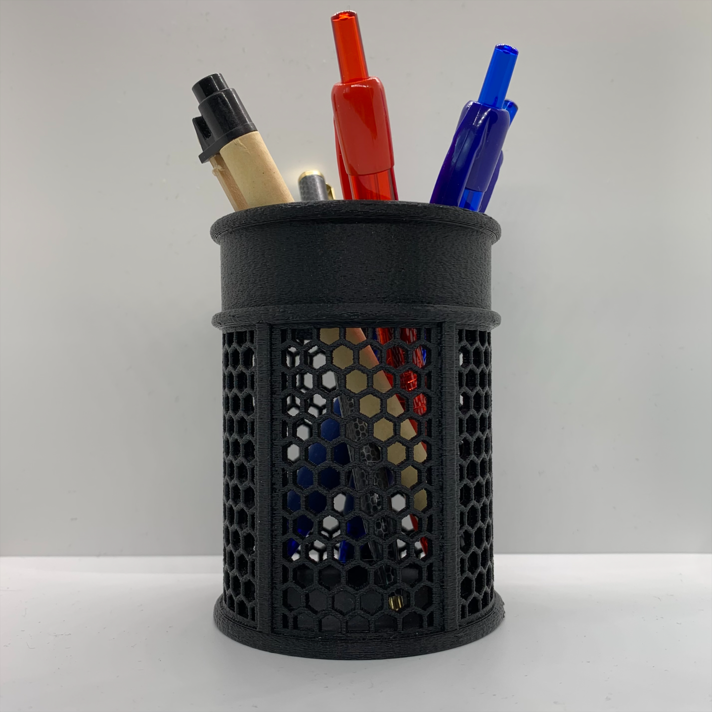 Honeycomb PenHolder Round