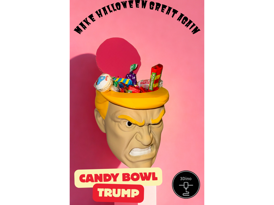 Candy Bowl TRUMP – by 3Dino