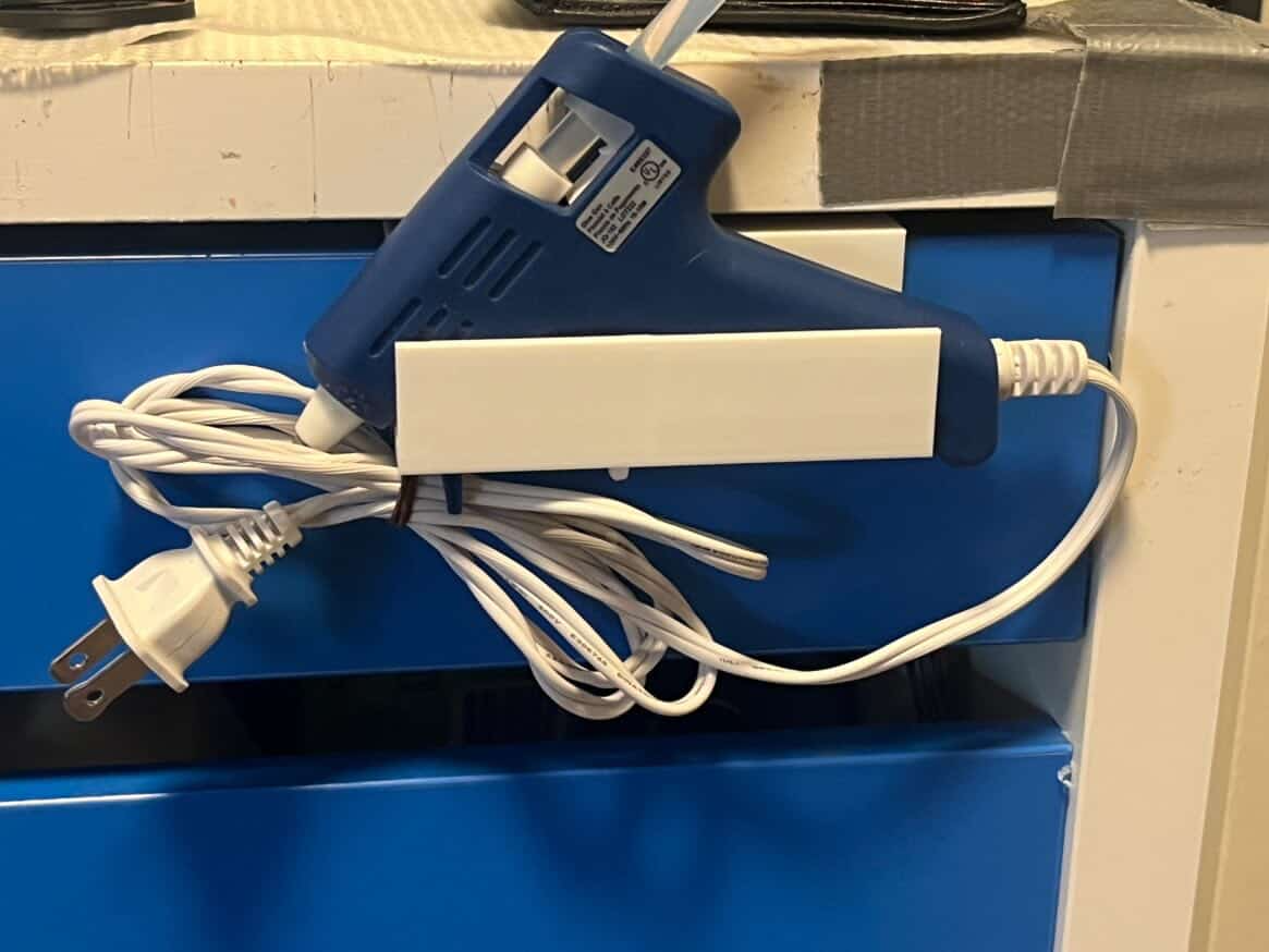 Hot Glue Gun Holder and Tray  (17mm drawer width)