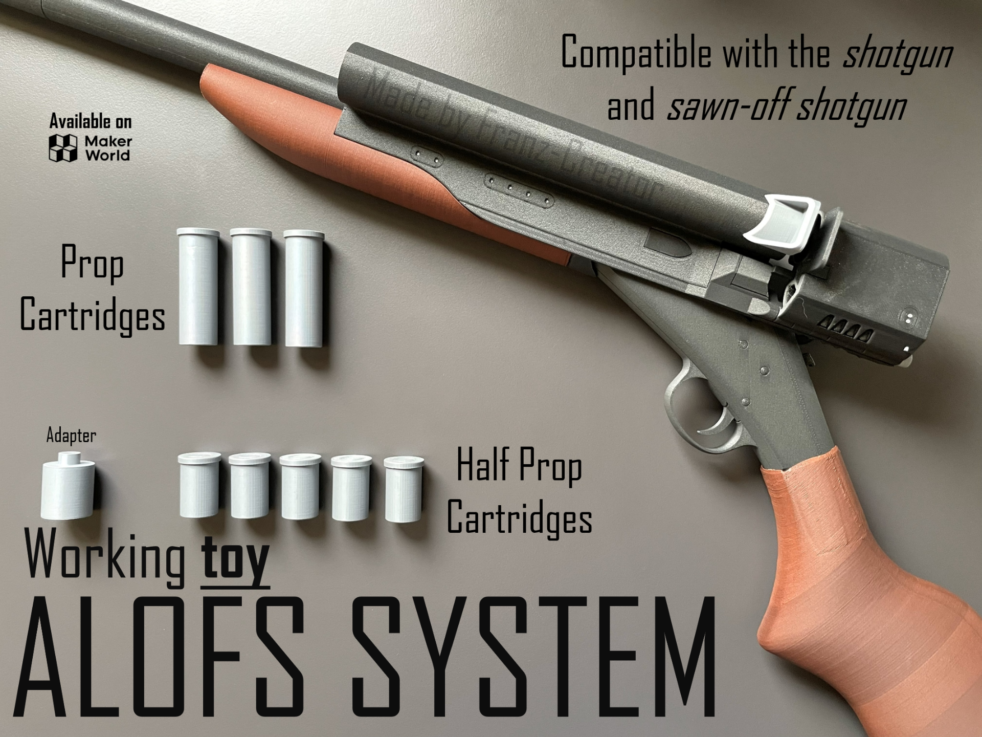 Alofs System - Working Toy Shotgun