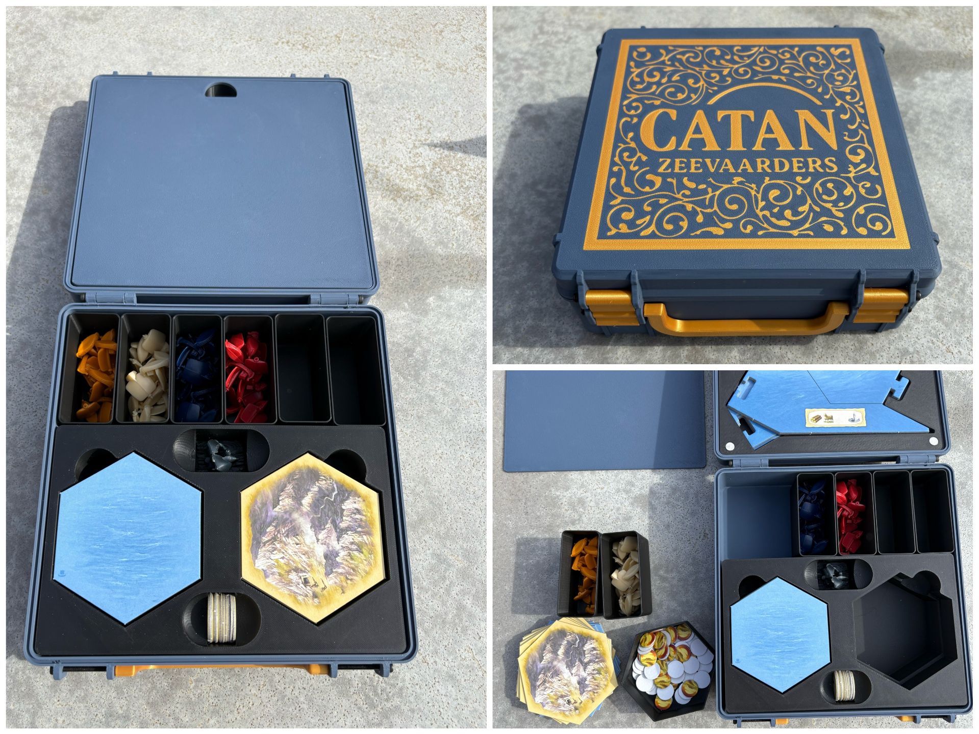 Latest EU version 5-6 player Seafarers Catan Box