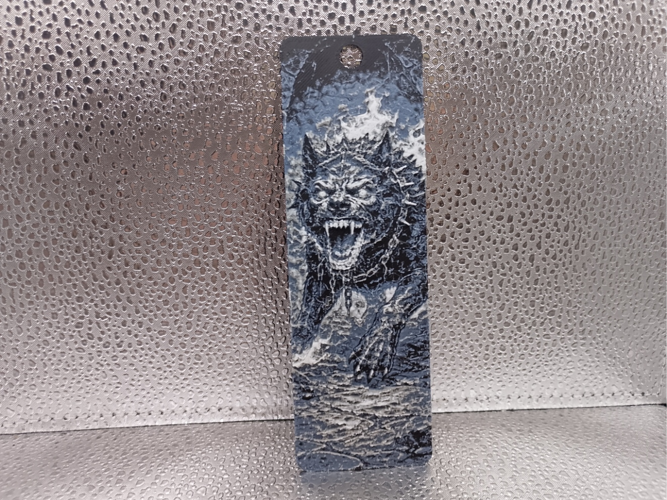 Hell Hound Bookmark – Hueforge