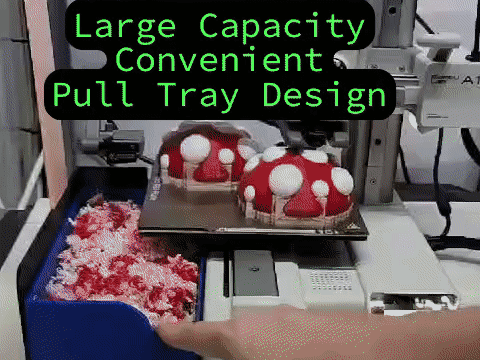 A1 Mini Pull Tray Purge Bucket Bin