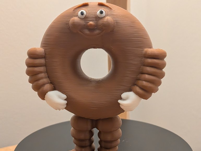 Seaside Statues - Donut Man