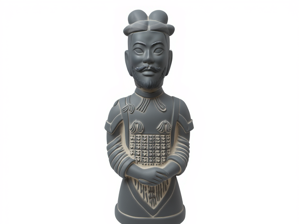 Terracotta Warrior General Bobble Head Fgiurine
